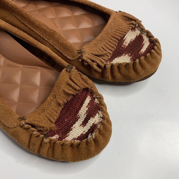 Reef leather moccasins size 7 - Picture 2 of 6